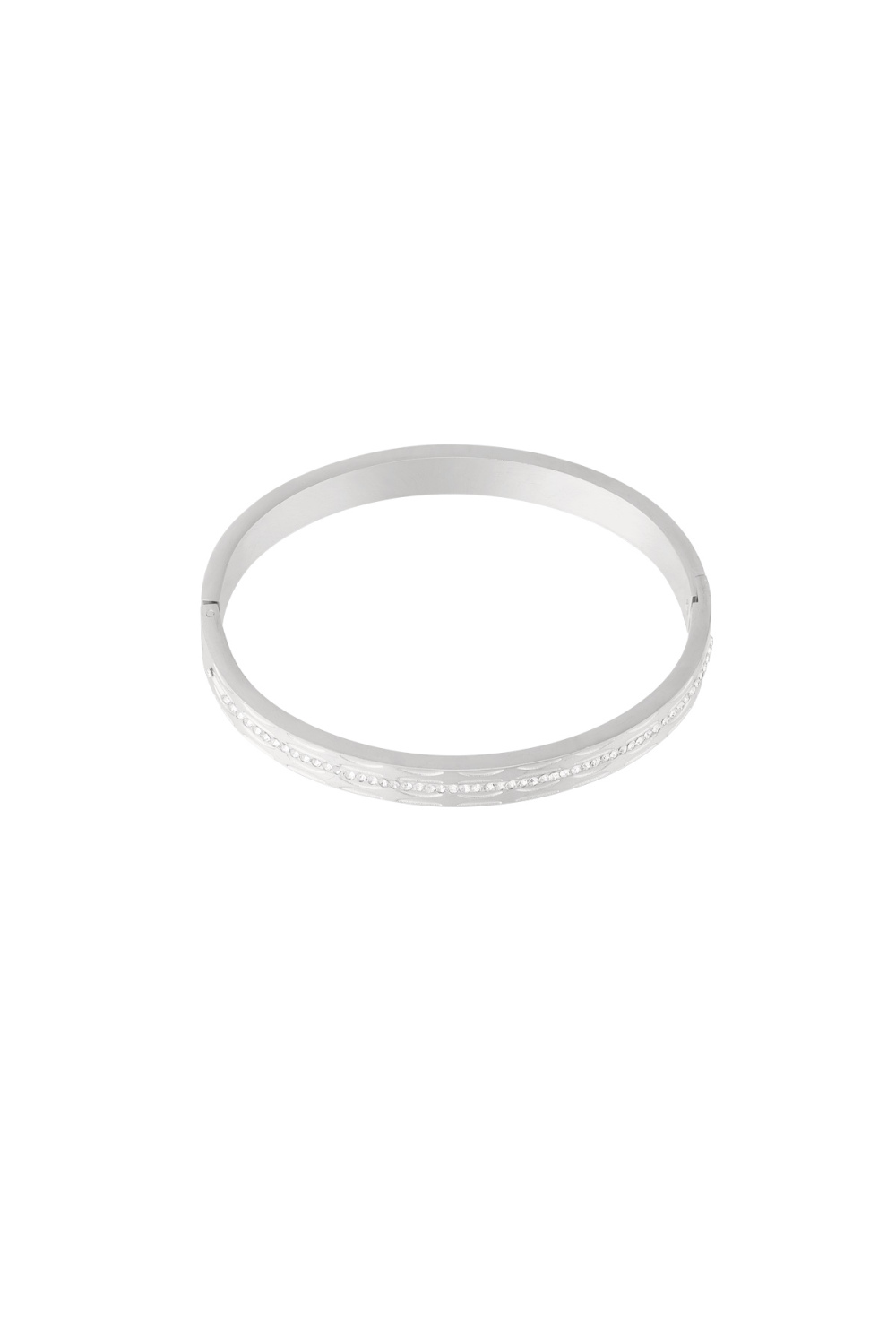 Bracelets Géométriques En Acier Inoxydable, Style Décontracté Et Quotidien h5Image3