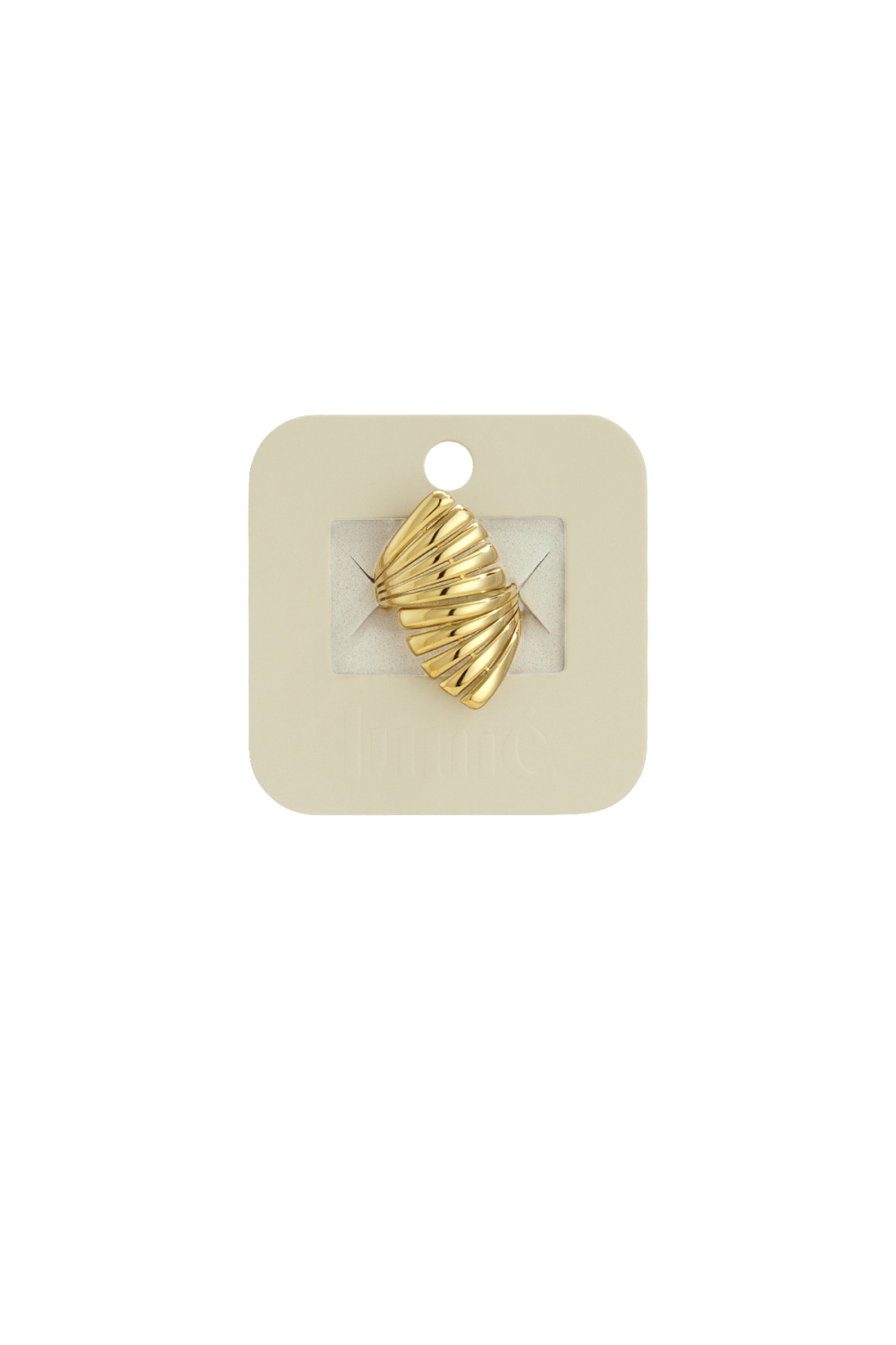 Bagues De Déclaration En Acier Inoxydable De Forme Irrégulière, Série Décontractée, Simple Et Quotidienne, Bijoux Pour Femmes Image5