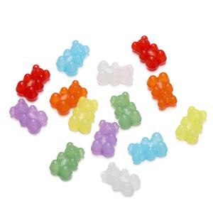 Perles Acryliques À Faire Soi-Même Pour Bijoux Fées En Gelée Oursons h5 Image2