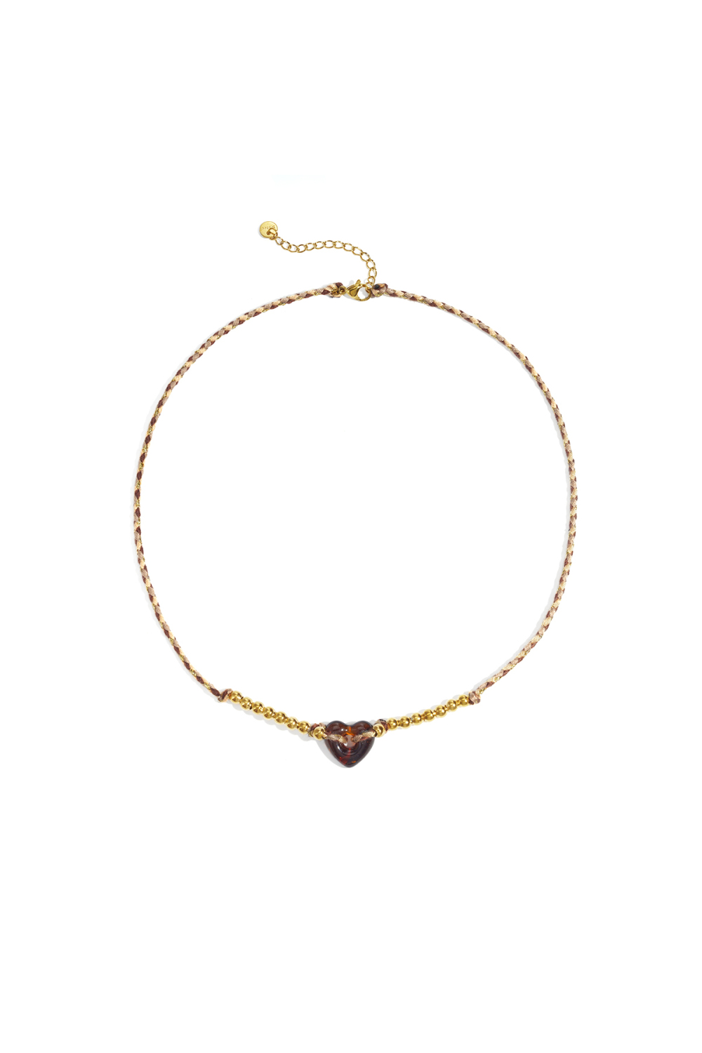 Colliers De Perles En Polyester, Série Cœur, Décontracté, Quotidien, Simple, Bijoux Pour Femmes h5Image4