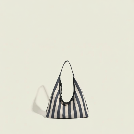 Sac à bandoulière en toile pour femme, série simple, style décontracté, 1 pièce