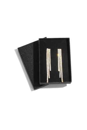 Boucles D'Oreilles Pendantes En Cuivre, Géométriques, Élégantes, De Noël, Luxueuses, Bijoux Pour Femmes h5 Image2