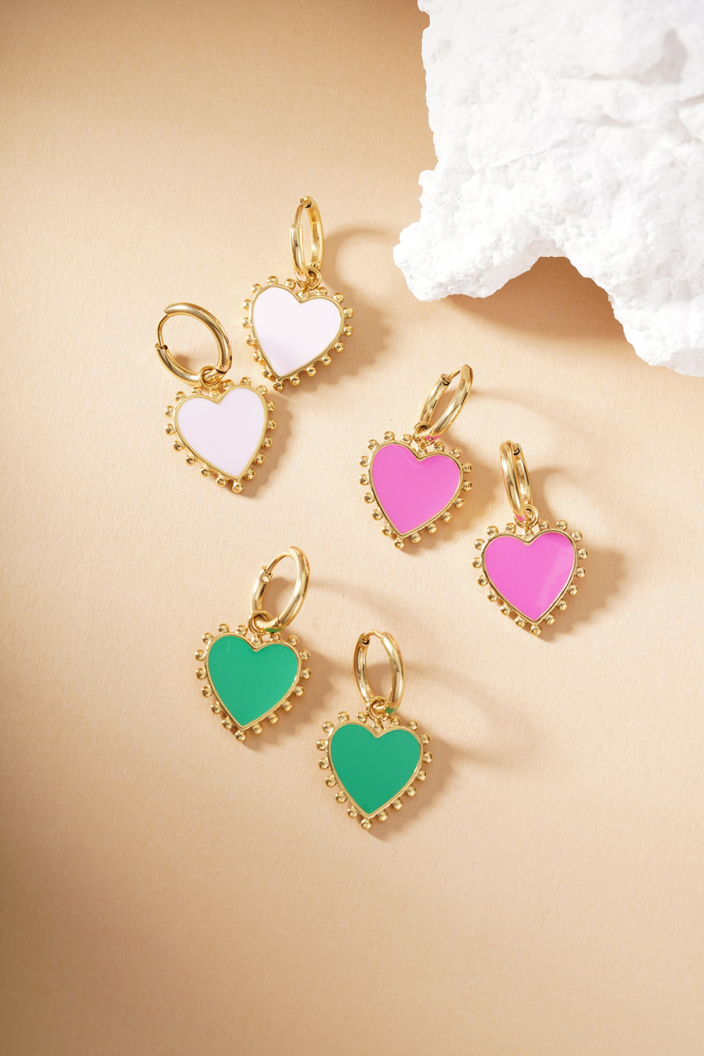Boucles D'Oreilles Funky Heart Image4
