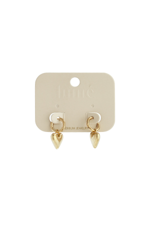 Boucles D'Oreilles Pendantes En Forme De Cœur, Série Simple Et Décontractée Pour Le Quotidien, Bijoux Pour Femmes h5 Image5