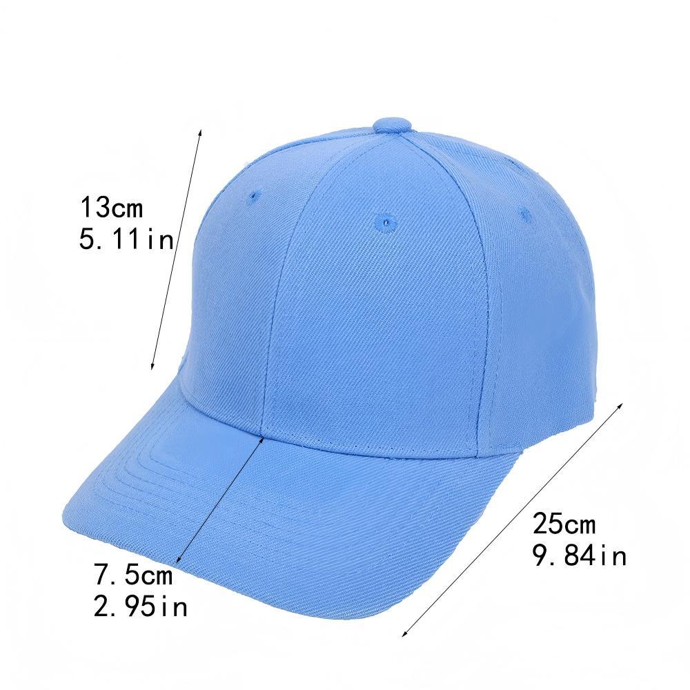 Chapeaux Unisexes Simples En Tissu Orange Image7