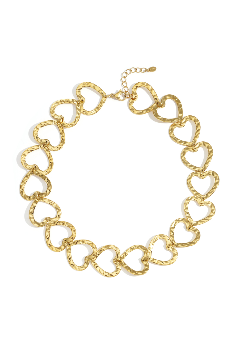 Colliers Chaîne En Acier Inoxydable, Série Cœur, Décontracté, Quotidien, Simple, Bijoux Pour Femmes Image3