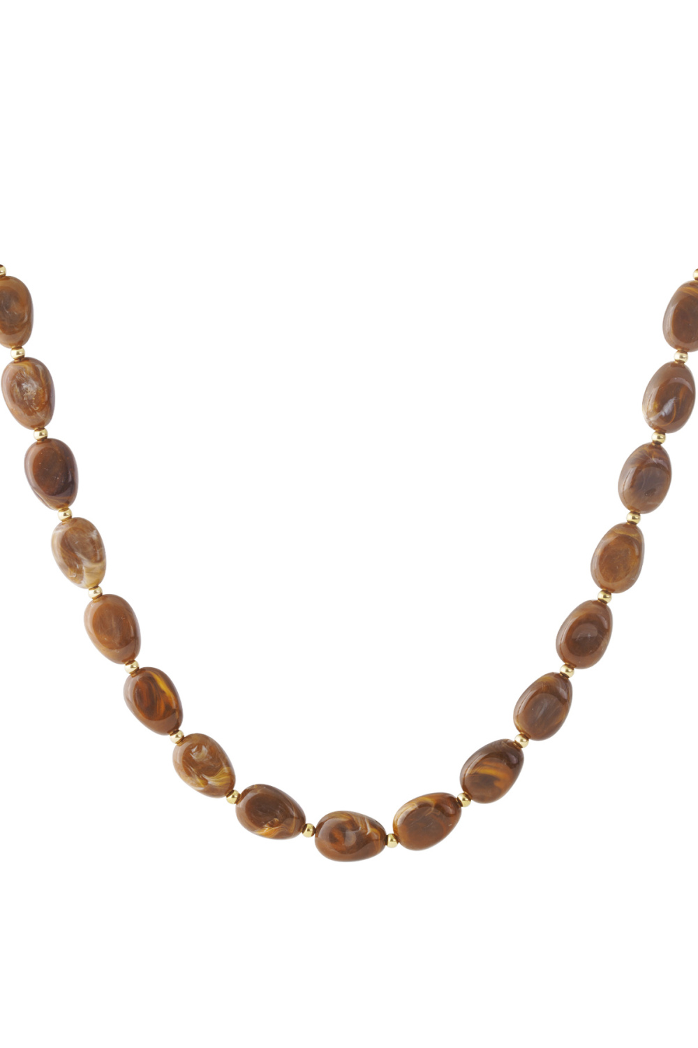 Colliers De Perles En Acrylique, Décontractés Et Quotidiens-13Mm*18.4Mm 