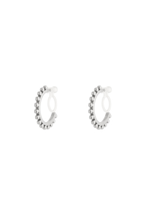Boucles D'Oreilles À Clip En Forme D'Anneau Audacieux h5 Image3