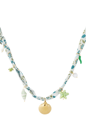 Colliers Pendentifs En Polyester Fleur Décontracté Quotidien Simple Série Bijoux Pour Femmes h5 Image3