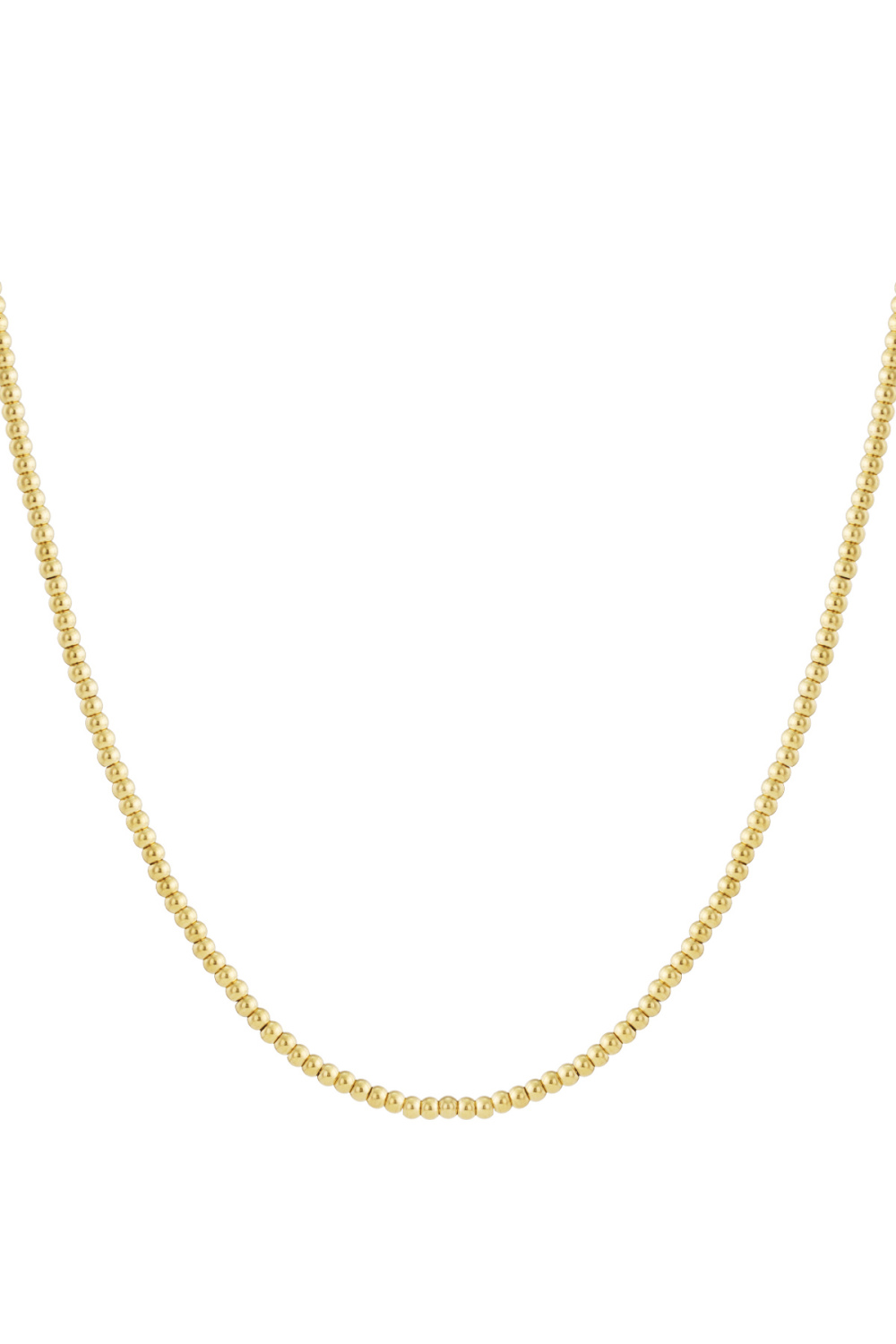 Collier De Perles Solides - 5 Mm