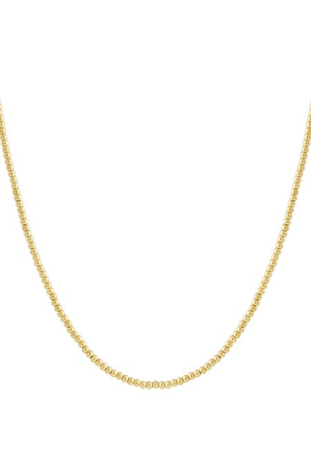 Collier de perles solides - 5 mm