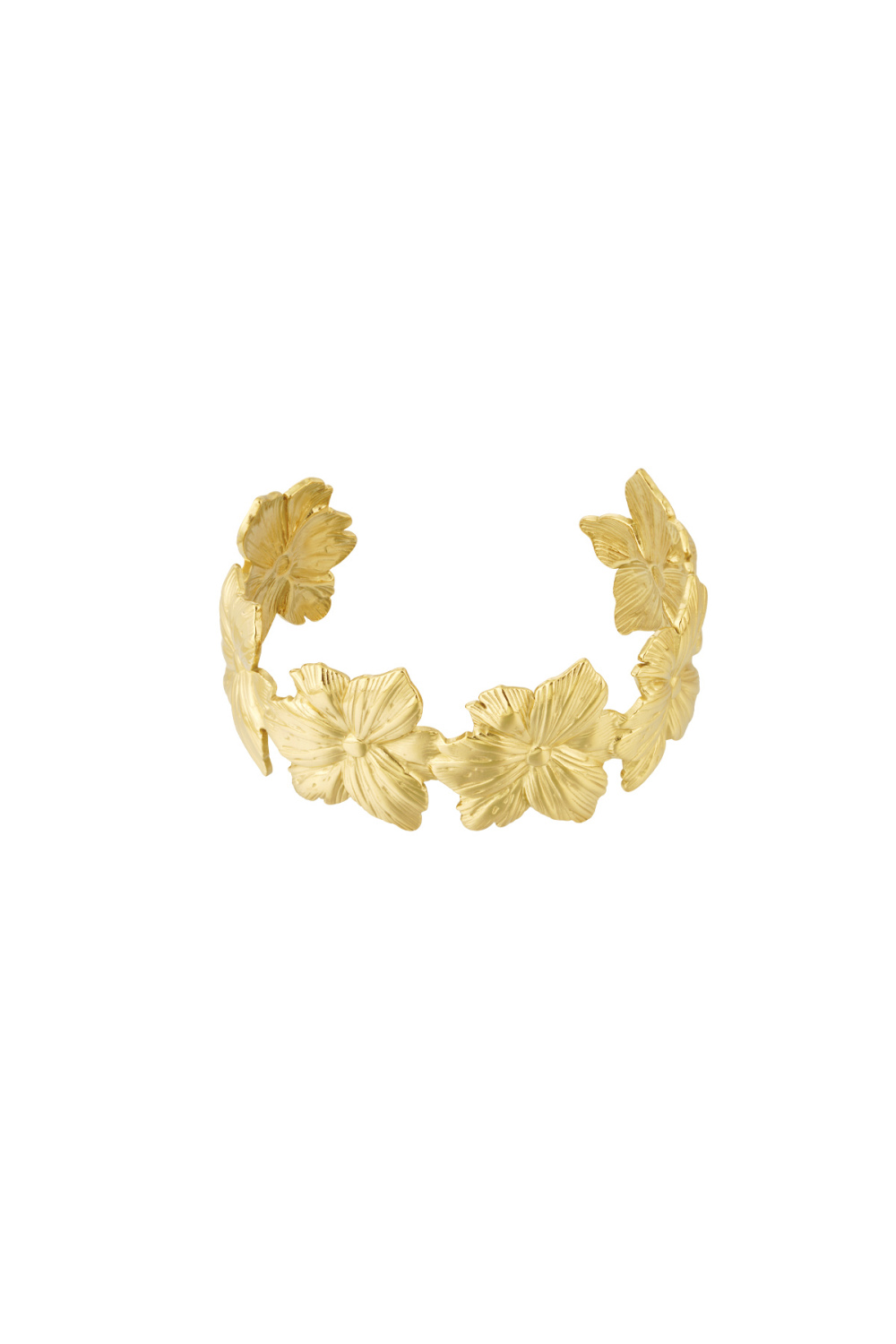 Bracelet Manchette À L'Ambiance Florale 