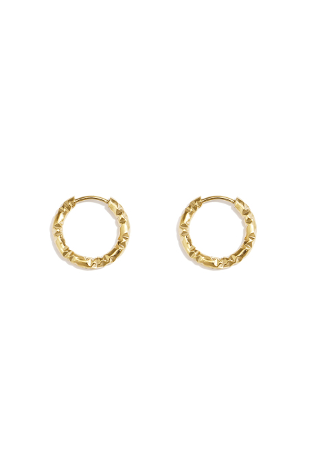 Boucles d'oreilles en acier inoxydable