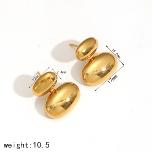 1 Paire De Boucles D'Oreilles Simples h5 Image4