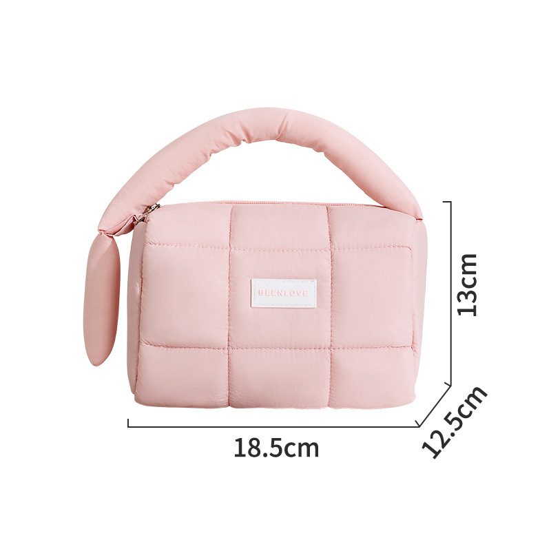 1 Paire De Sacs Simples En Polyester De Couleur Unie Pour Femmes Image2