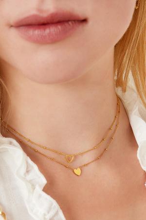 Collier Minimaliste En Forme De Cœur h5