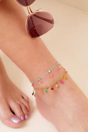 Couleurs Et Perles Du Cordon De Cheville h5
