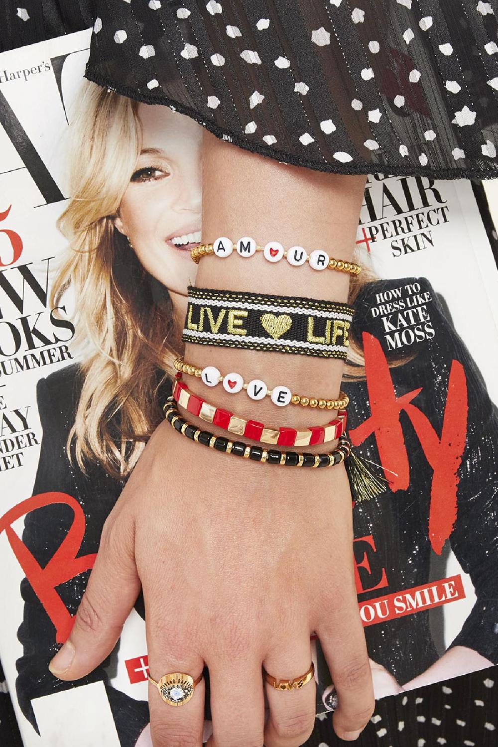 Bracelet Perlé Amour 