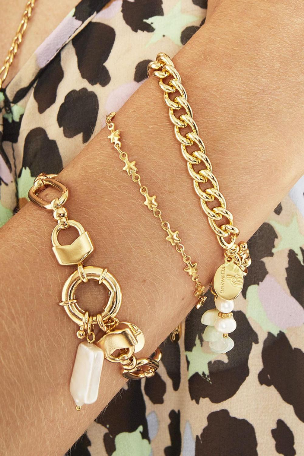 Bracelet Chaîne Étoile 
