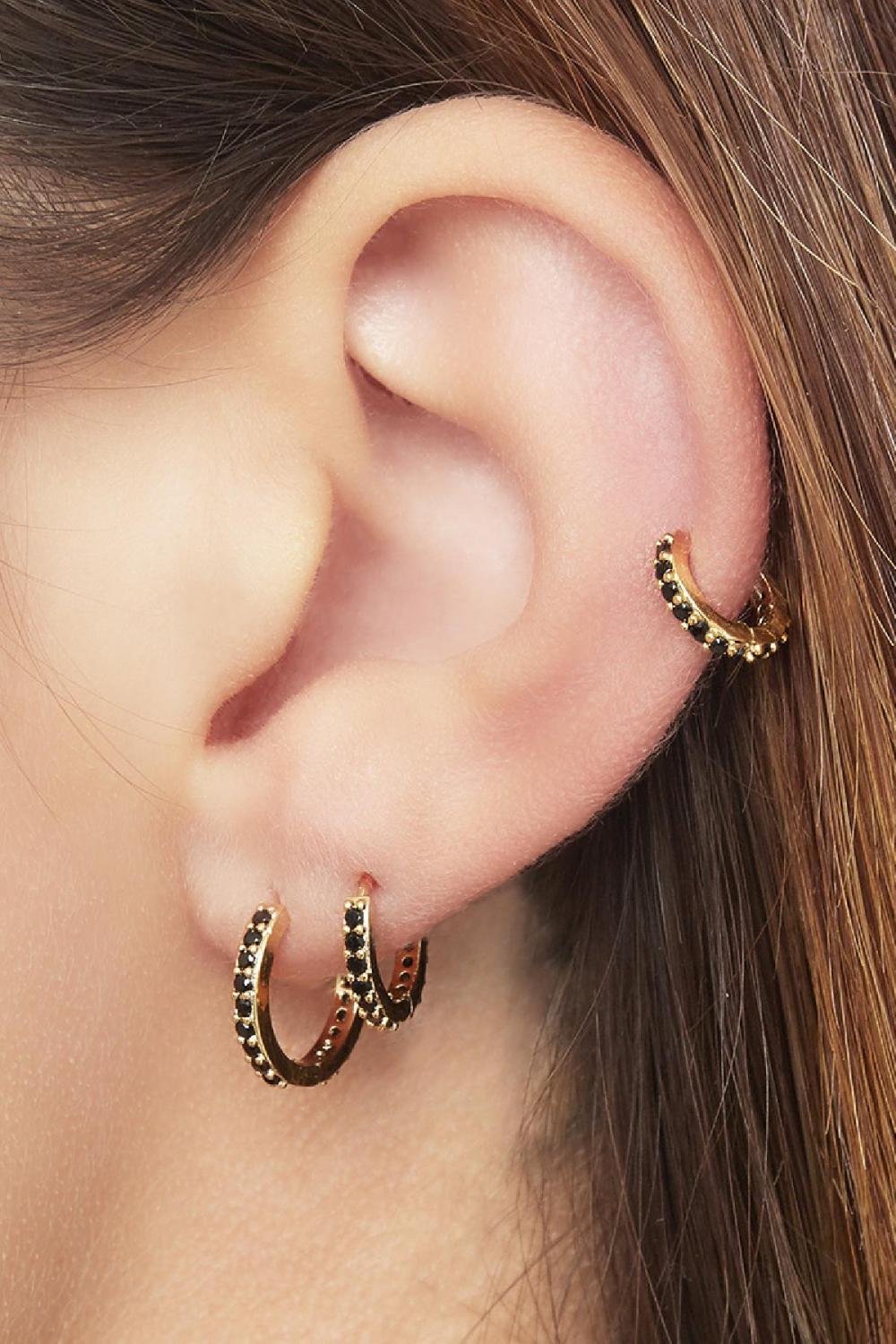 Boucles D'Oreilles Ensemble De Cercles Image2
