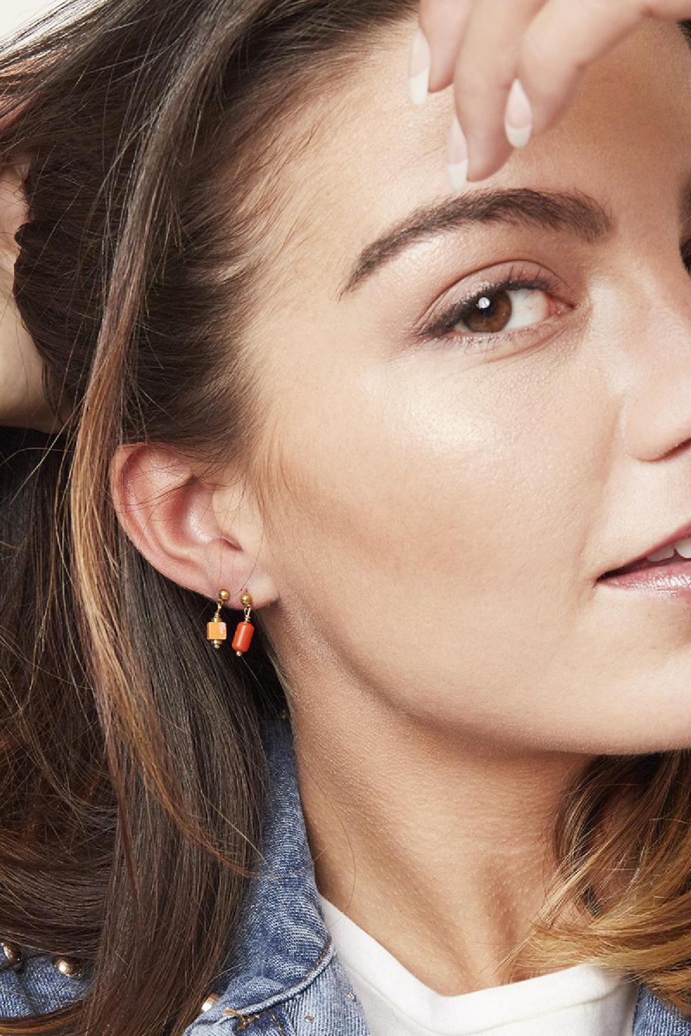Boucles D'Oreilles Virgule