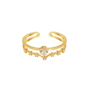 Bague Étoile La Plus Brillante En Or h5 Image2