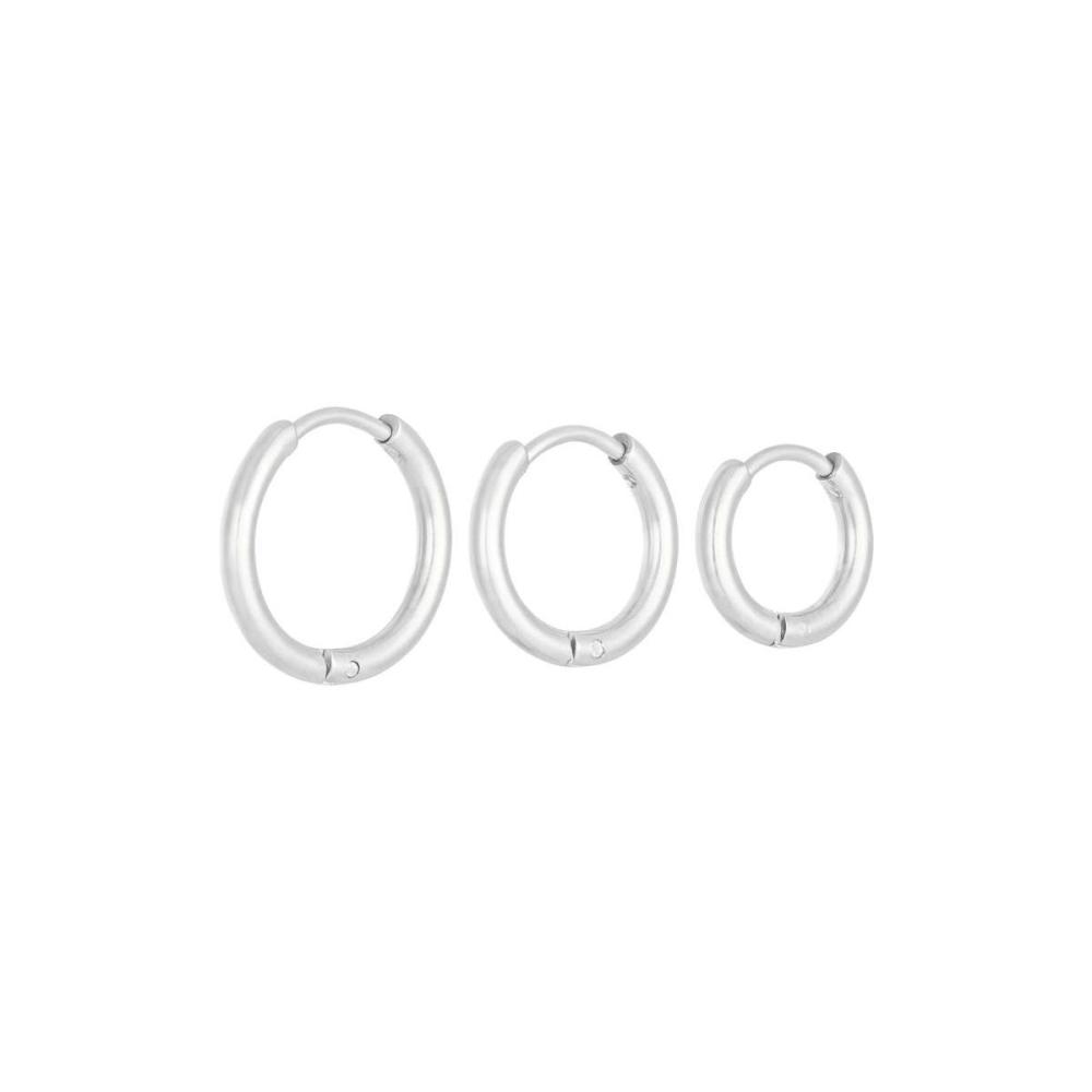 Ensemble De Boucles D'Oreilles Petites Créoles Image2