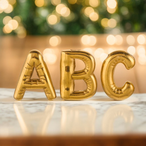 1 Paire De Pendentifs Pour Femme En Plaqué Or Avec Lettres Simples De La Série Simple h5 Image3