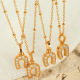 Collier en or XL142 