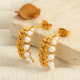 Boucles d'oreilles en or EH445 