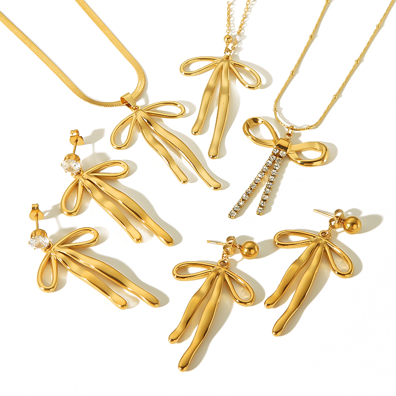 1 Paire De Boucles D'Oreilles Pendantes Géométriques En Acier Inoxydable Plaqué Or  Personnalisées Pour Bijoux Pour Femmes À Porter Au Quotidien Image2