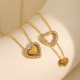Collier en or et diamants blancs XL335 
