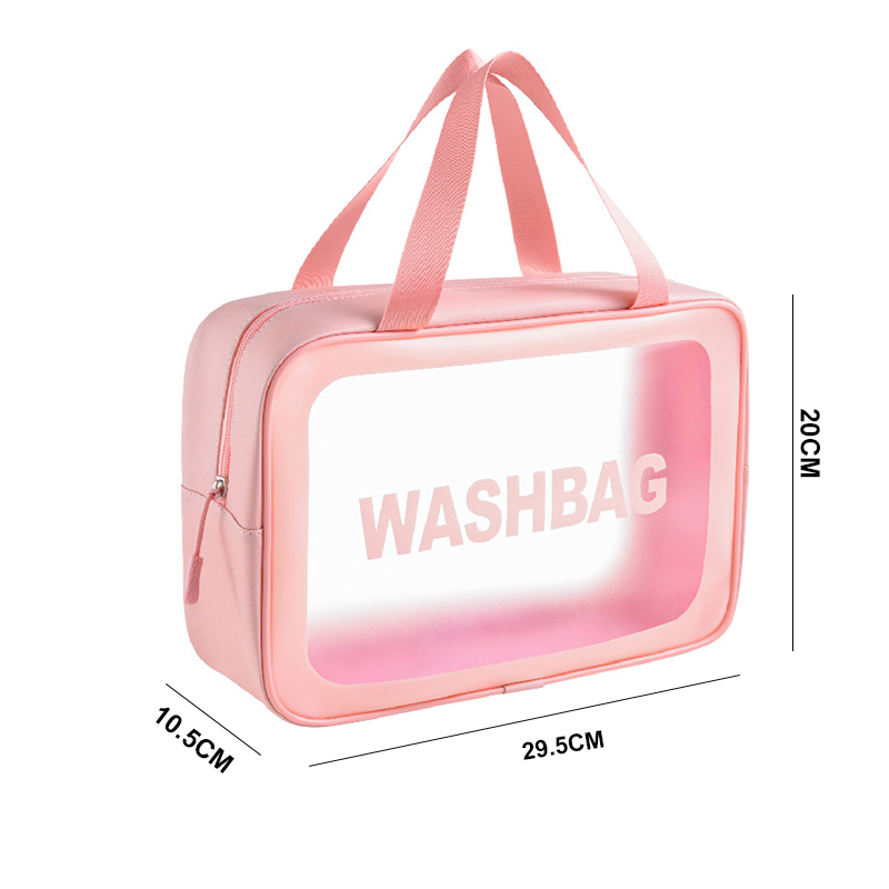 1 Paire De Sacs Unisexes En Pvc À Lettres Simples De La Série Simple Image2