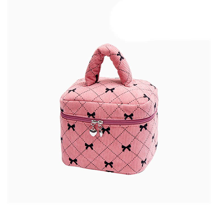 1 Paire De Sacs Pour Femme En Coton Avec Nœud Papillon, Série Luxueuse 
