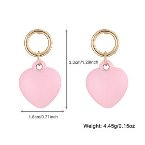 Collier De Perles En Alliage Pour Femme, Série Romantique, Motif Cœur Doux, 1 Pièce h5 