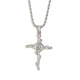 Collier pendentif fleur du mois - Acier - Juin Image13