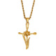 Collier pendentif fleur du mois - Or - Mars Image2