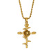 Collier pendentif fleur du mois - Or - Novembre Image6