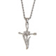 Collier pendentif fleur du mois - Acier - Mars Image10