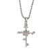 Collier pendentif fleur du mois - Acier - Juillet Image14