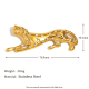 Broche Guépard en Diamants - Or Image2