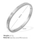 Bracelet en argent et diamant blanc Image8