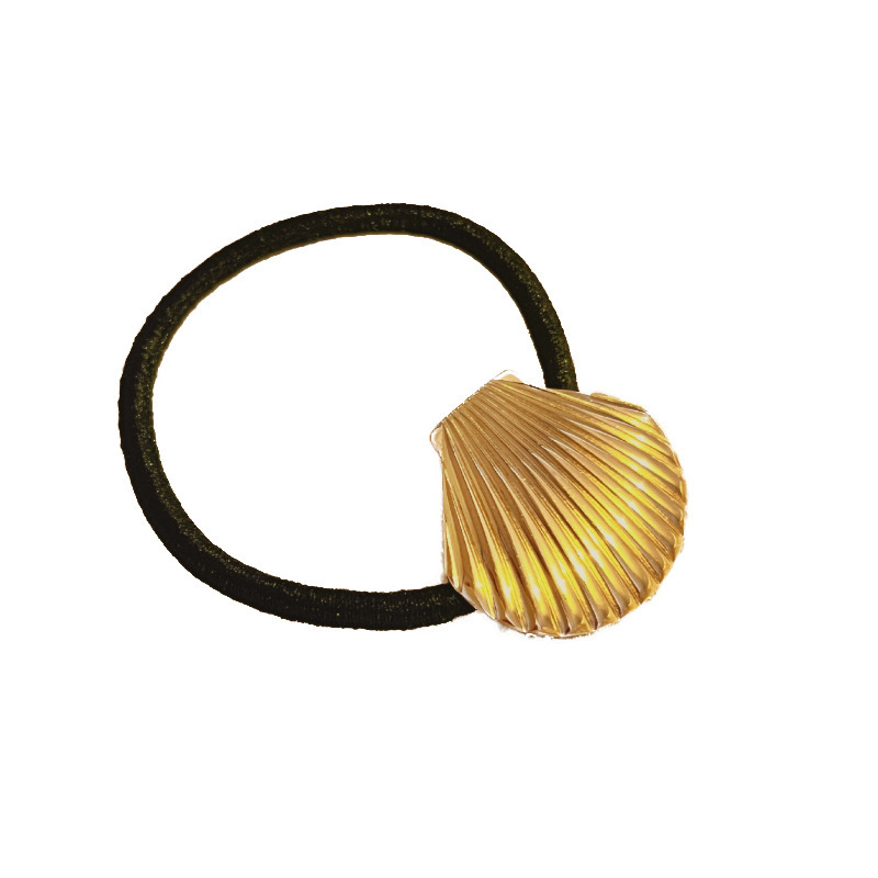 Élastiques À Cheveux Pour Femme, Série Simple, Motif Tortue Rétro, En Acier Inoxydable, Couleur Or