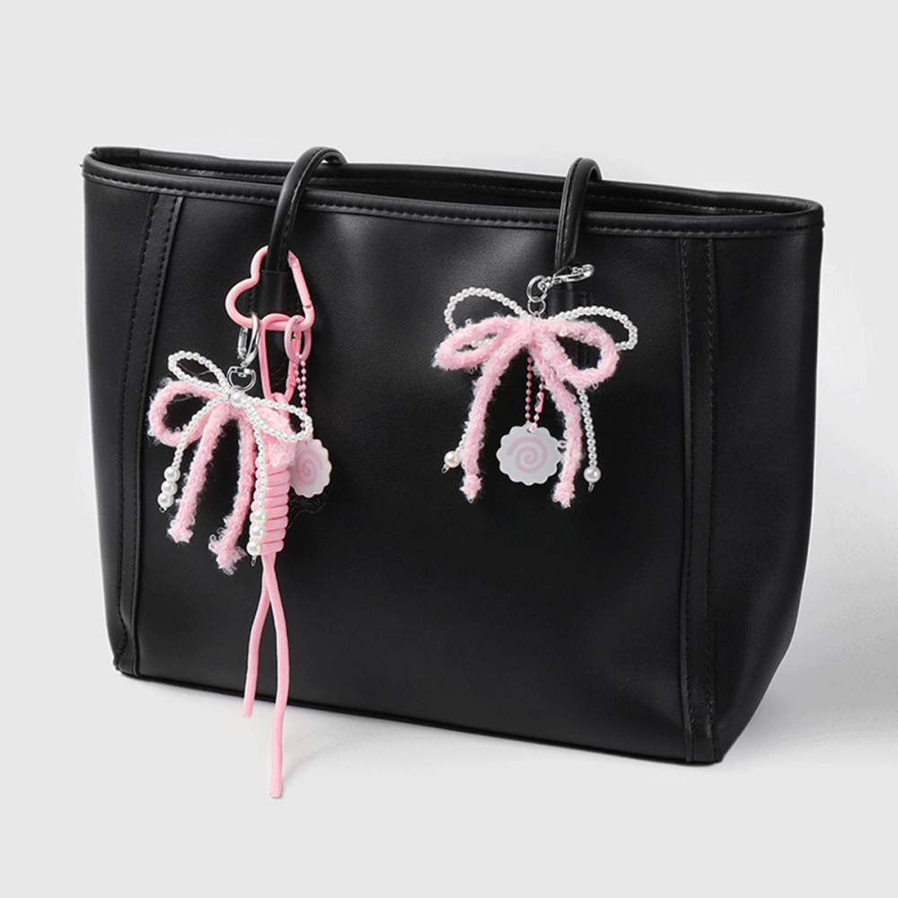 Breloques De Sac Pour Femme En Alliage, Série Romantique, Nœud Papillon Doux, 1 Pièce h5Image2