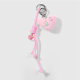1 mini porte-clés tortue pêche en peluche rose 