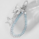1 porte-clés pendentif papillon en argent Image2