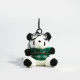 Pull ours vert et blanc miroir spatial Image7