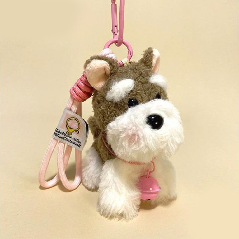 1 Pièce Porte-Clés Sac Femme En Rayonne, Motif Animaux Mignons, Collection Simple 