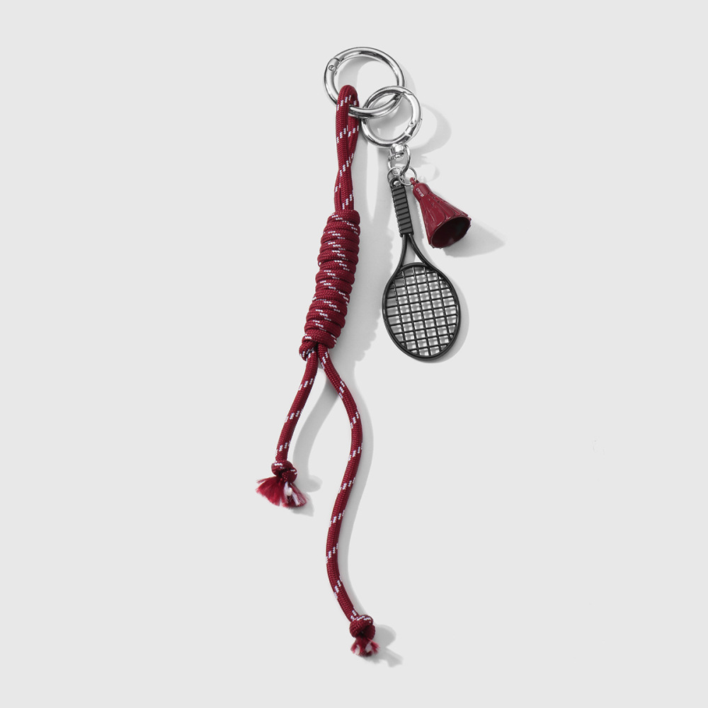 Breloque De Sac Unisexe En Alliage, Série Simple, Motif Cœur Sportif, 1 Pièce 