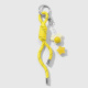 1 porte-clés en forme d'étoile jaune Image2